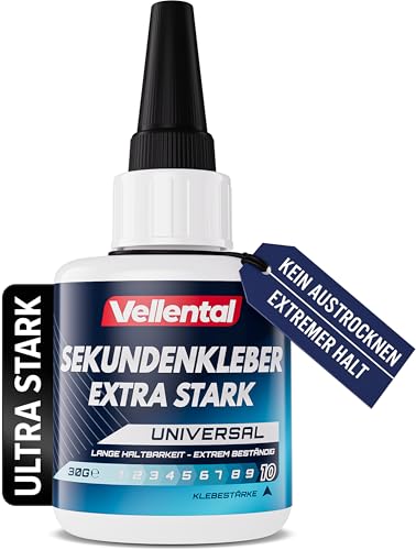 Sekundenkleber Gel Extra Stark universal -...