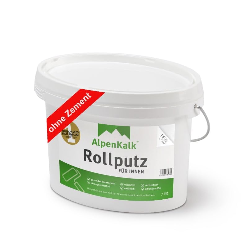 AlpenKalk® Rollputz Rau | 1,0mm Körnung |...