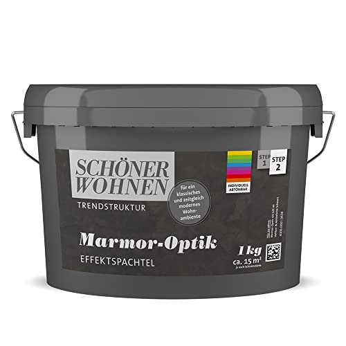 Marmor-Optik Effektspachtel 1 kg Schöner...