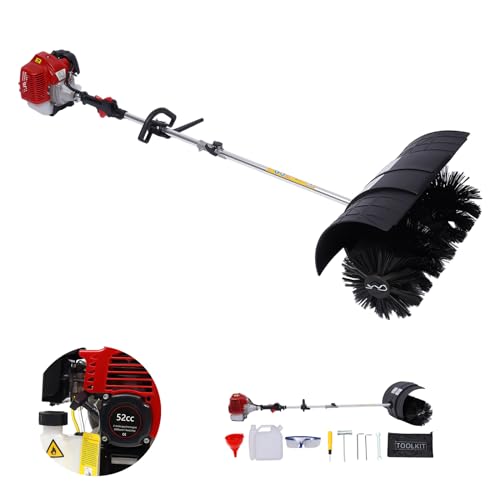 BJTDLLX 52cc Kehrmaschine Benzin Schneefräse...