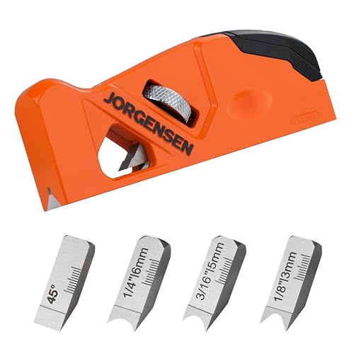 JORGENSEN Kantenhobel Holz mit 4...