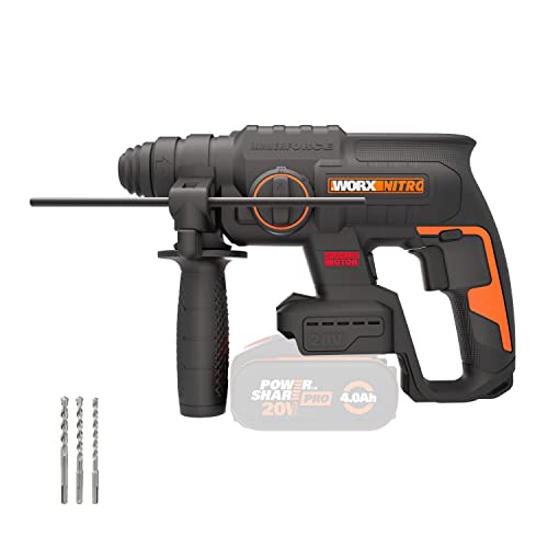 WORX NITRO WX381.9 Akku Bohrhammer 20V-...