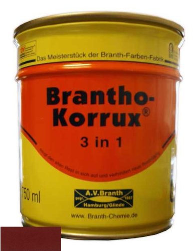 Brantho Korrux '3 in 1' 0,75 l 3009 Rotbraun...