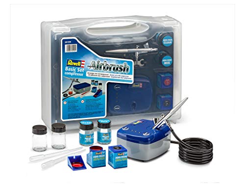Revell Basic Set mit Kompressor, Airbrush...