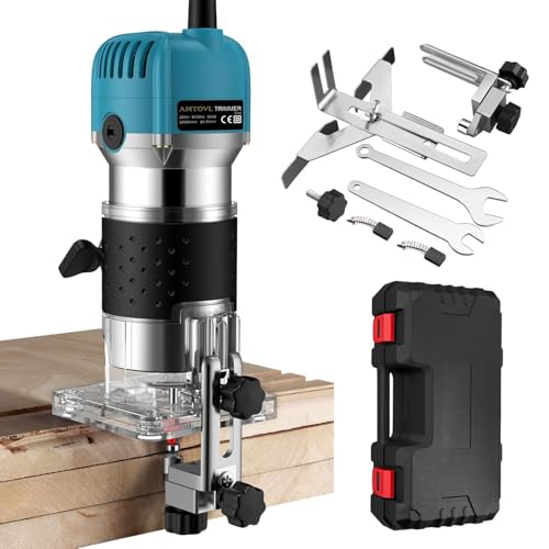AMTOVL Einhandfräse Holzschneidemaschine...