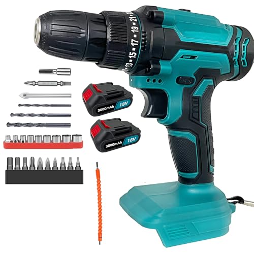 Akku-Bohrschrauber 18/21V,Ersatz für Makita...