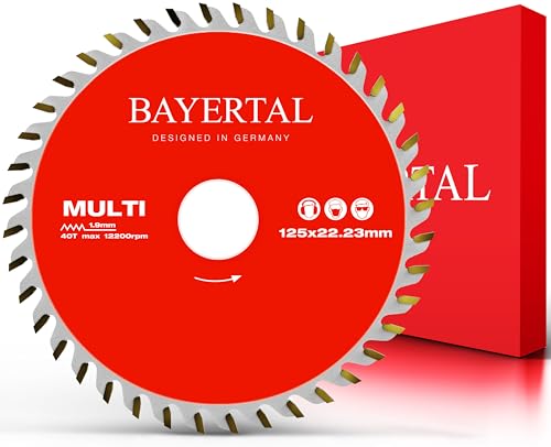 Bayertal® Sägeblatt 125 x 22,23 mm –...