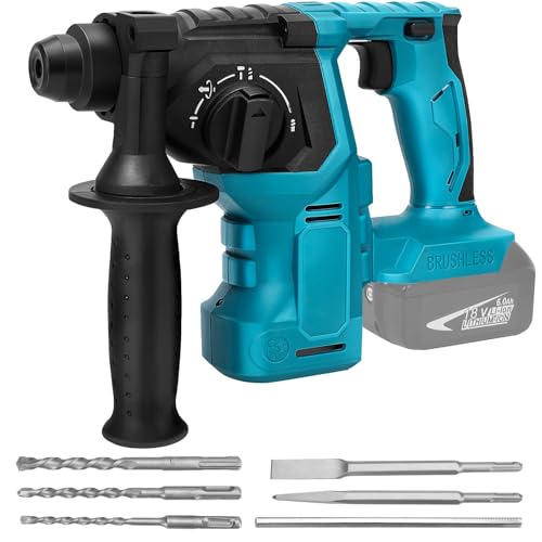 Akku Bohrhammer Kompatibel mit Makita 18V...