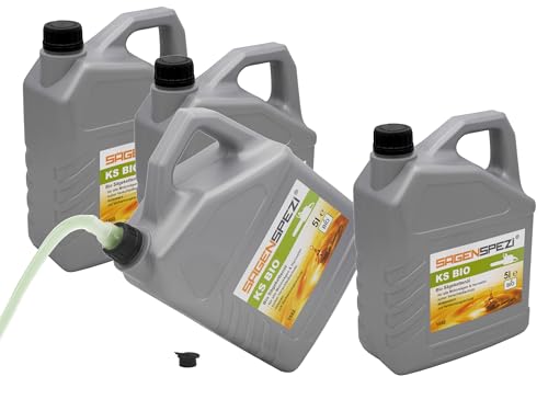 4x5 Liter Sägenspezi KS BIO Säge-Kettenöl...