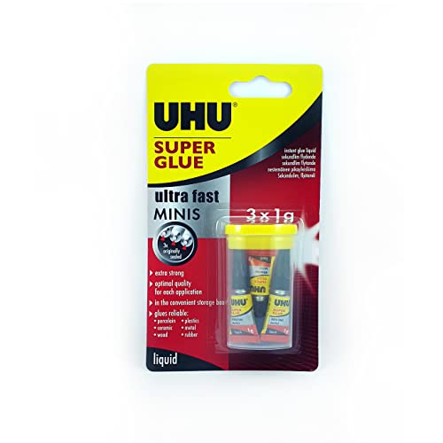 UHU Sekundenkleber blitzschnell MINIS...