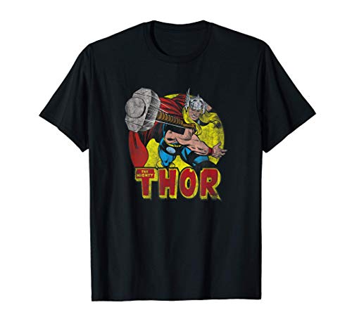 Marvel Mighty Thor Hammer Throw Vintage...