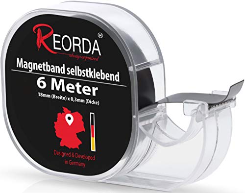 Reorda® Magnetband selbstklebend inkl....