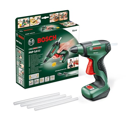 Bosch Akku Klebepistole PKP 3,6 LI (Micro-USB...