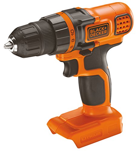 BLACK+DECKER Akku-Bohrschrauber, 18 V, 28 Nm...