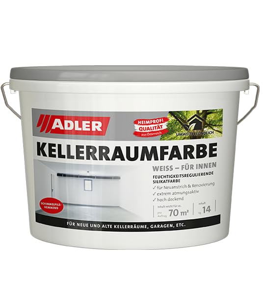 ADLER Kellerraumfarbe - weiße,...