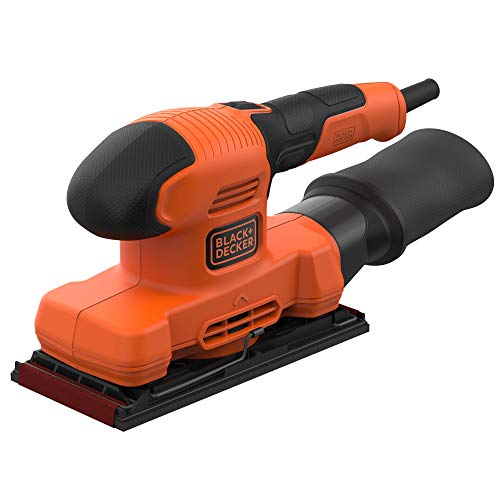 Black+Decker BEW220 Schwingschleifer (150W,...