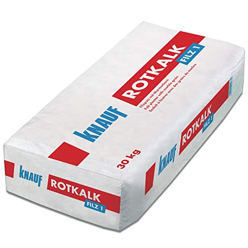 Knauf Rotkalk Filz 1mm Filzputz mit...