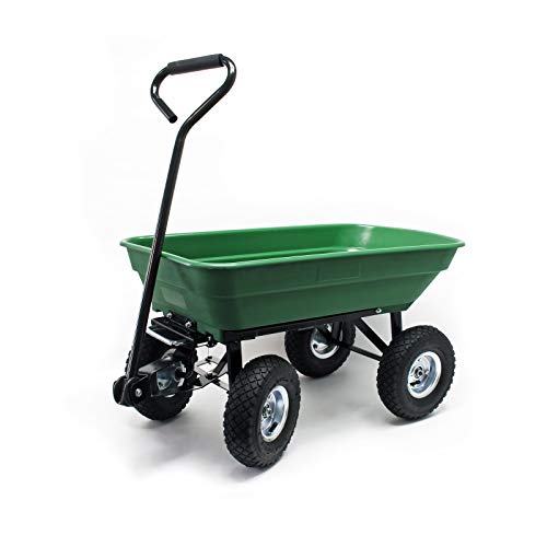 Wiltec Gartenwagen mit Kippfunktion bis 200...