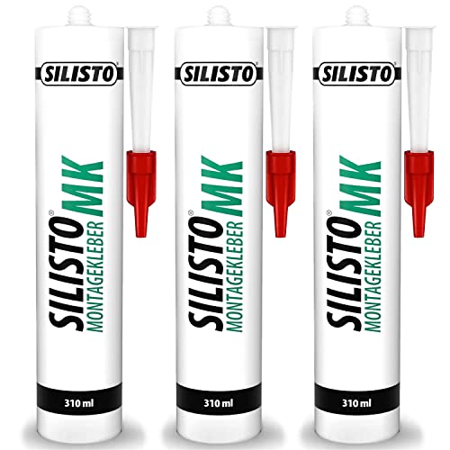 SILISTO Montagekleber extra stark 3x310ml -...