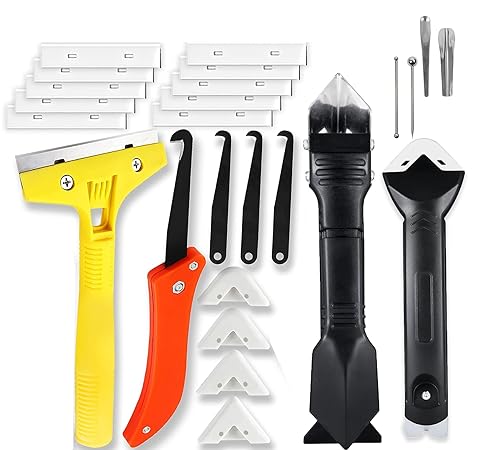 Silikonentferner Set (26-teilig) zur Silikon...