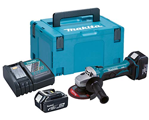 Makita Akku-Winkelschleifer, (18 V im Makpac...