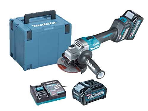 Makita GA023GM201 Akku-Winkelschleifer 40V...