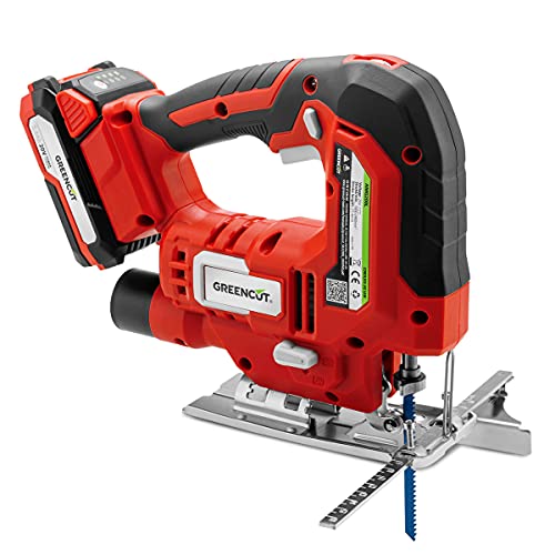 GREENCUT SRJ200L - 20V Akku-Stichsäge, 4...