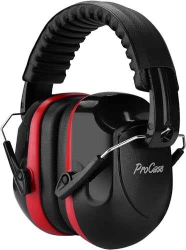 ProCase Gehörschutz NRR 28dB, Verstellbares...