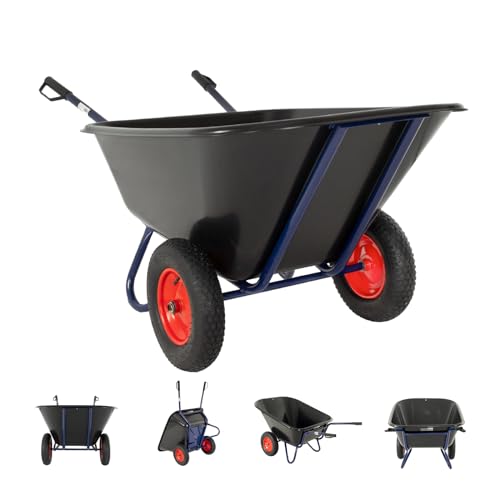 TRUTZHOLM 2-Rad Schubkarre 290 L 300 Kg...