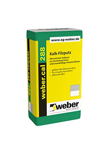 Weber.cal 288 Kalk-Filzputz 0,5 mm