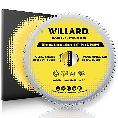 Willard® Sägeblatt 254x30 kompatibel mit...