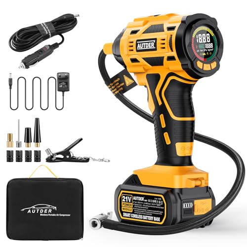 AUTDER Akku Luftkompressor 180 PSI –...