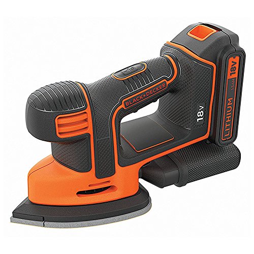 BLACK+DECKER Dreieckschleifer Akku Mouse (1.5...