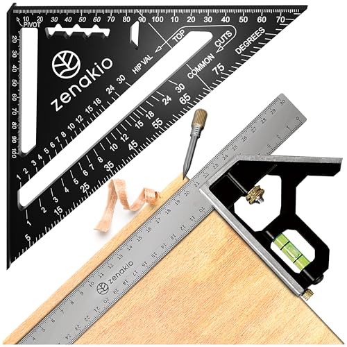 Zimmermannswinkel 12-IN-1 - Komplettes Set...