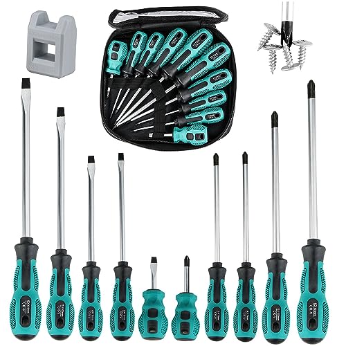 Schraubendreher Set Magnetisch, 10tlg Profi...