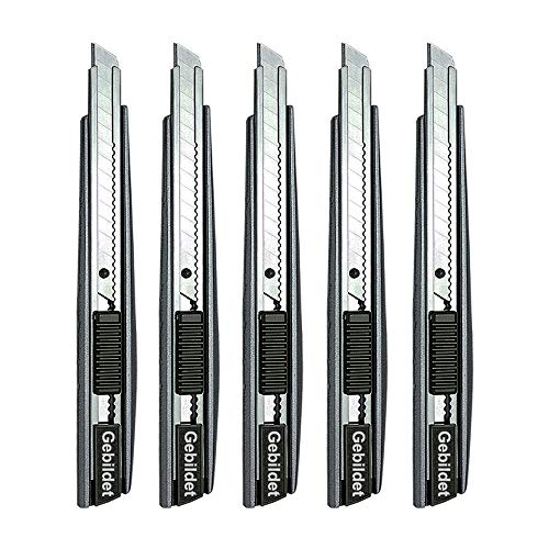 Gebildet 5pcs Profi Cuttermesser/ 9mm...