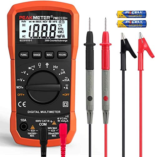 Digitales Multimeter mit automatischer...