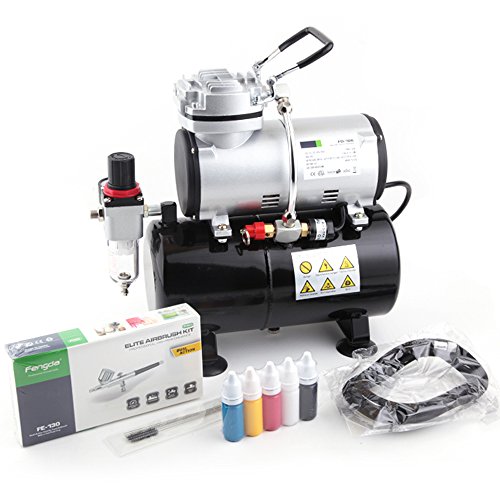 Fengda FD-186K Airbrush Kompressor Komplett...