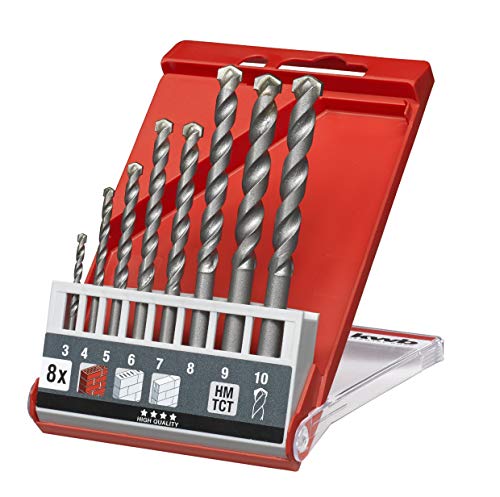 kwb 8-teiliges Beton-Bohrer Set Ø 3-10 mm...