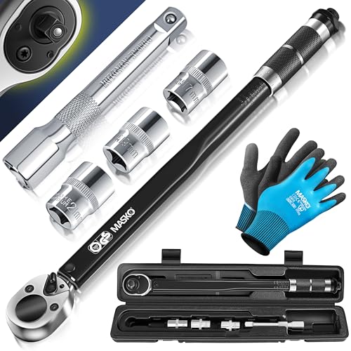 MASKO® Drehmomentschlüssel 6tlg. Set...