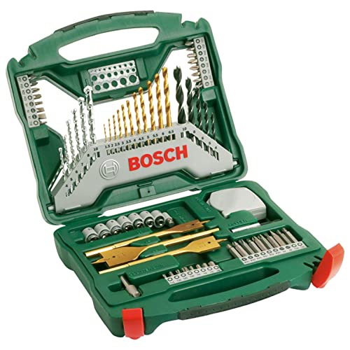 Bosch 70tlg. X-Line Titanium Bohrer und...