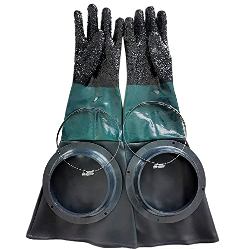 Torribaly Sandstrahl Handschuhe Sandstrahler...