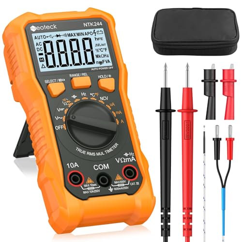 Neoteck Digital Multimeter Voltmeter 6000...