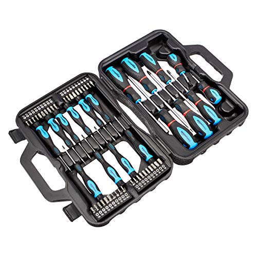 Amazon Basics Schraubendreher-Set, 58 Stück,...