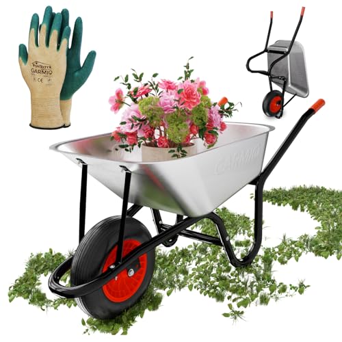 GARMIO® Schubkarre 85 Liter bis 160kg...