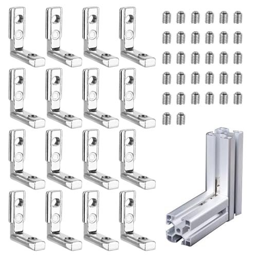 DMJJSD T-Nut Innenwinkel 16Stück 2020 M5...