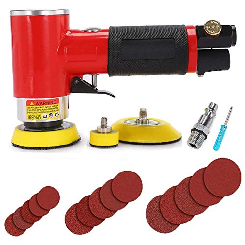 Handschalenschleifer Set Mit 1-2 Zoll Pads & 50 Produktbild-Vorschau 1