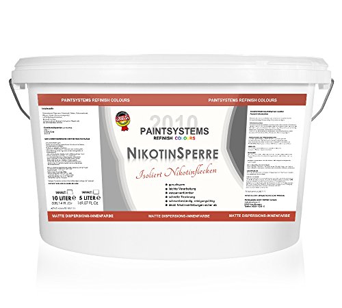 Paintsystems 10L Nikotinsperre-weiß-...