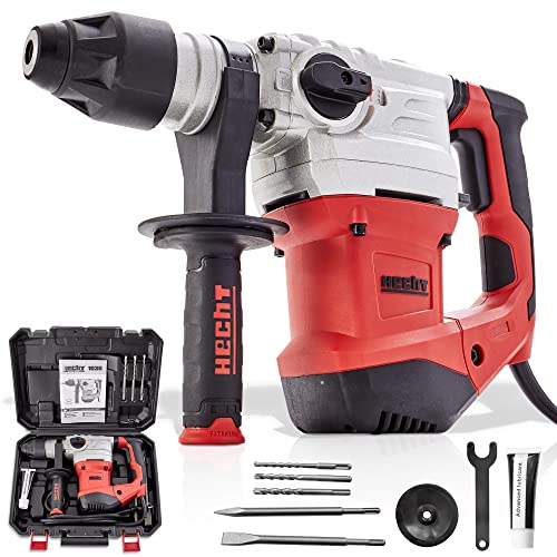 HECHT starkes Bohrhammer Set mit 1500 Watt...