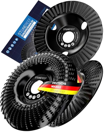 STONE REEF Holz Schleifscheibe 125mm [3...
